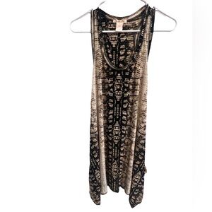 Sweet Juliet Snakeskin Sleeveless Slinky Mini Dress with Pockets Size Medium M